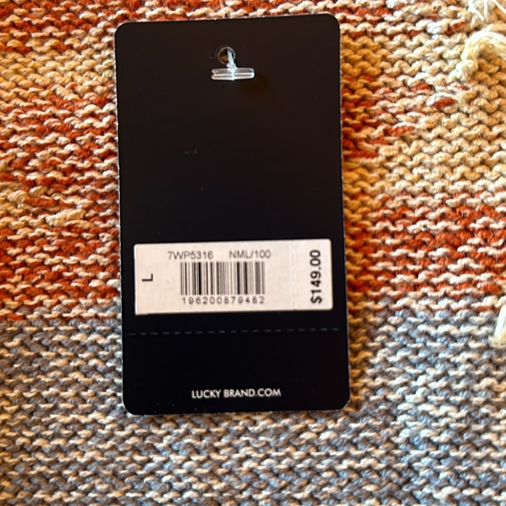 Lucky Brand women’s open front sweater NWT size Large - Picture 8 of 10